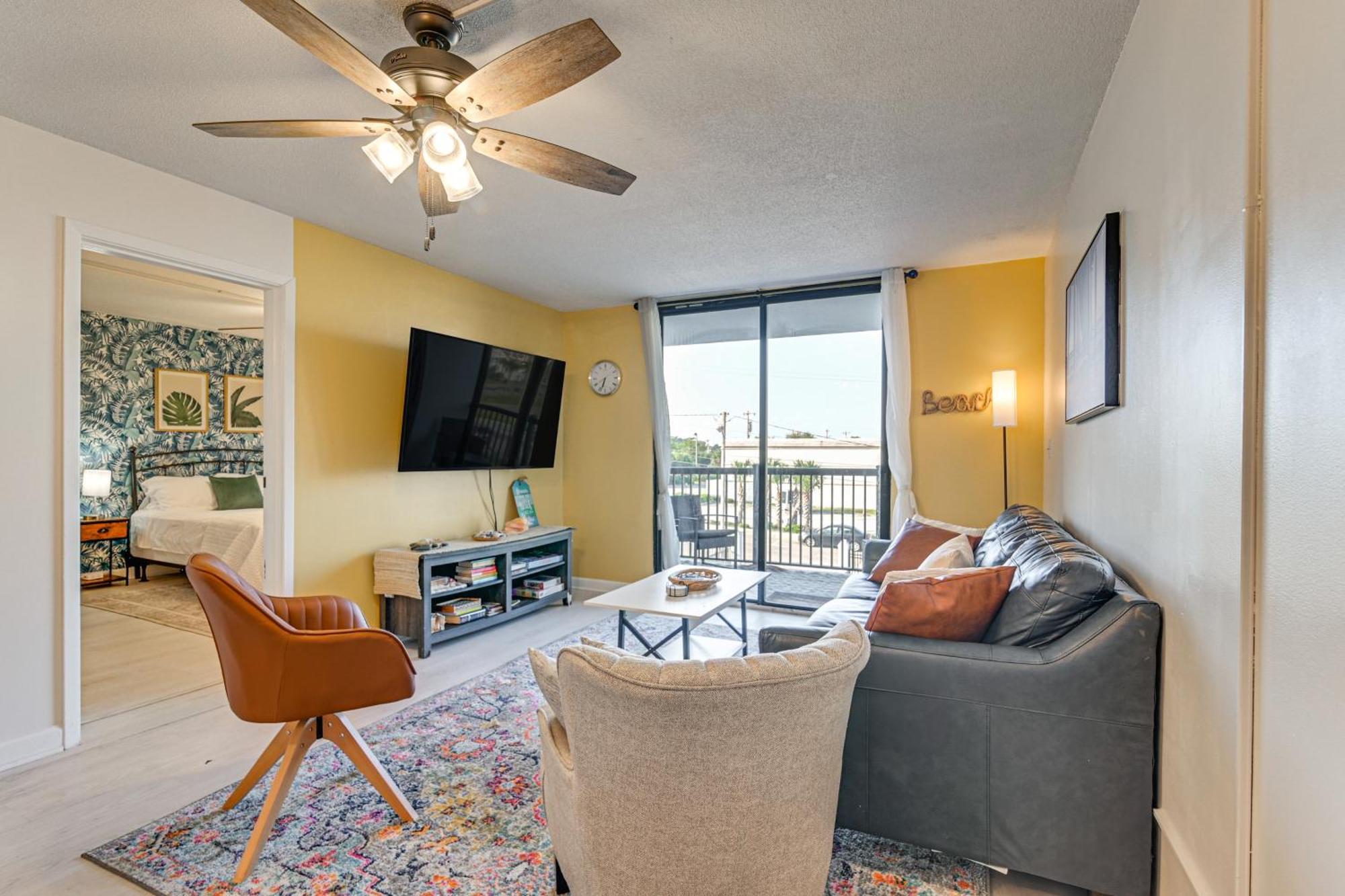 Updated Resort Condo, Walk To Myrtle Beach! Экстерьер фото